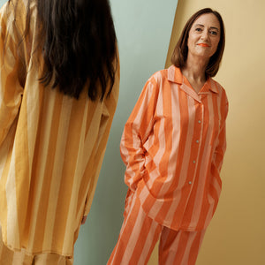 Melon Relaxed Cotton Pyjamas