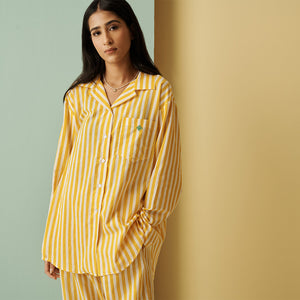 Zesty Lemon Stripe Pyjamas