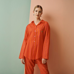 Fuschia Blush Stripe Pyjamas