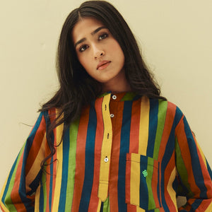 Jaipur Multi Stripe Sleepshirt