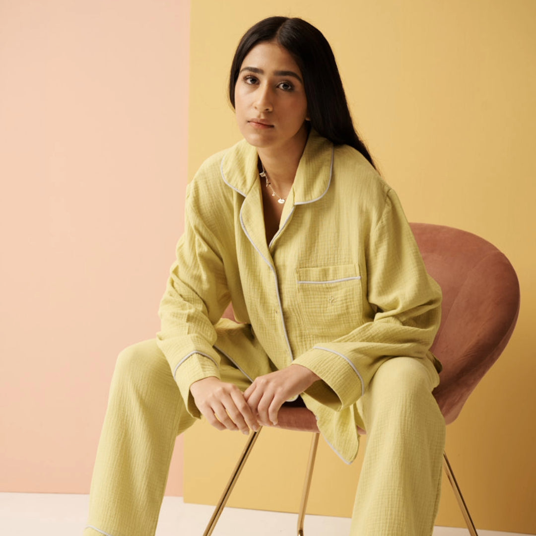 Muslin Chartreuse