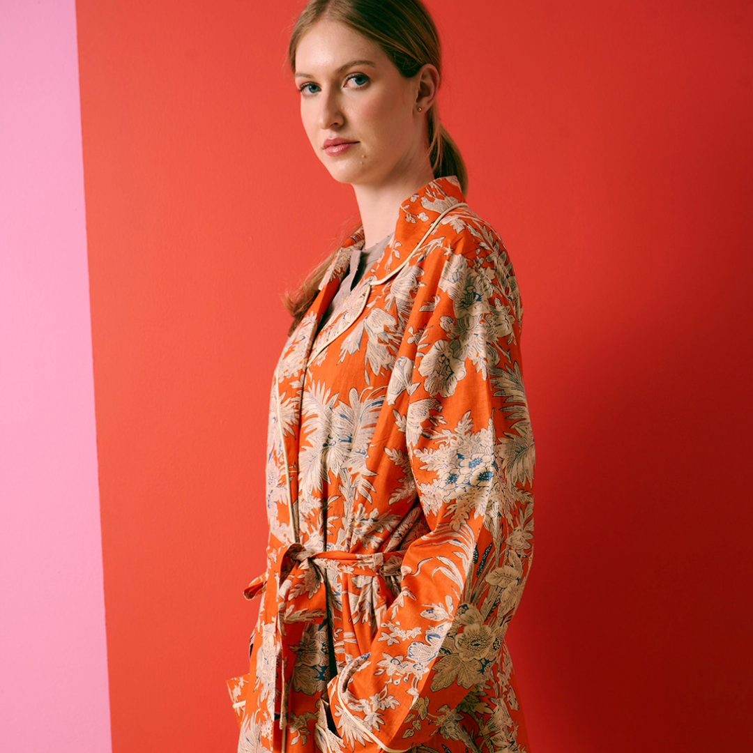 Jaipur Clementine Bathrobe